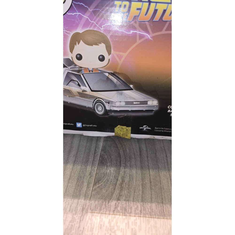 Funko POP Rides 02 Back to the Future Time Machine - Picture 8 of 13
